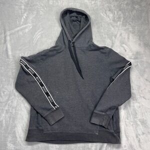 Aeropostale Pullover Hoodie Mens XL Gray Athletic Comfort Long Sleeve Drawstring